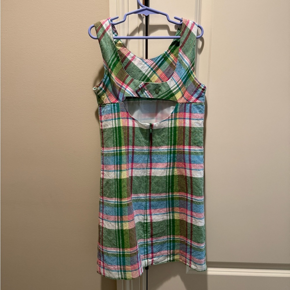 Talbots Kids Plaid Dress size 7 - Picture 2 of 3